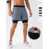 Men's Quick-Dry Sports Pants OEM ODM Wholesale Manufacturer | Loose Double Layer Breathable Running Fitness Casual Apparel Supplier for Brands, Importers.31419