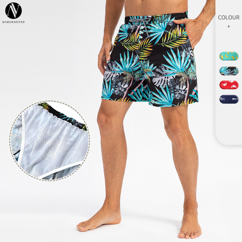 Men's Quick-Dry Swim Trunks OEM ODM Wholesale Supplier for Beach & Surfing Wear | Custom Manufacturing with Mesh Lining for Activewear Brands21416