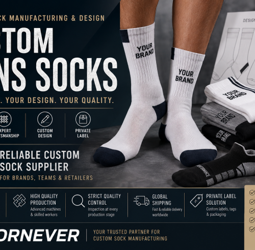 Custom Mens Socks Trends 2026: Why Brands Need a Reliable Custom Sock Supplier for Scalable Growth