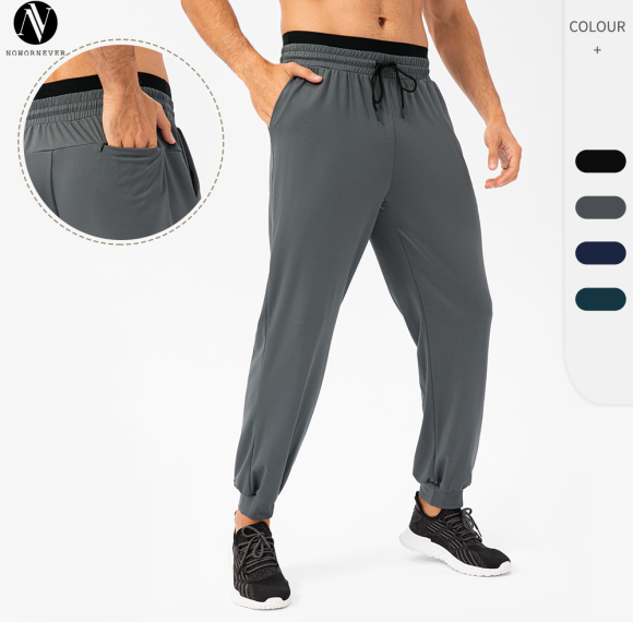 Men's High-Elastic Sports Pants OEM/ODM Sourcing & Wholesale: Quick-Dry Tapered Long Casual Wear for Gym & Workout Distributors.21332