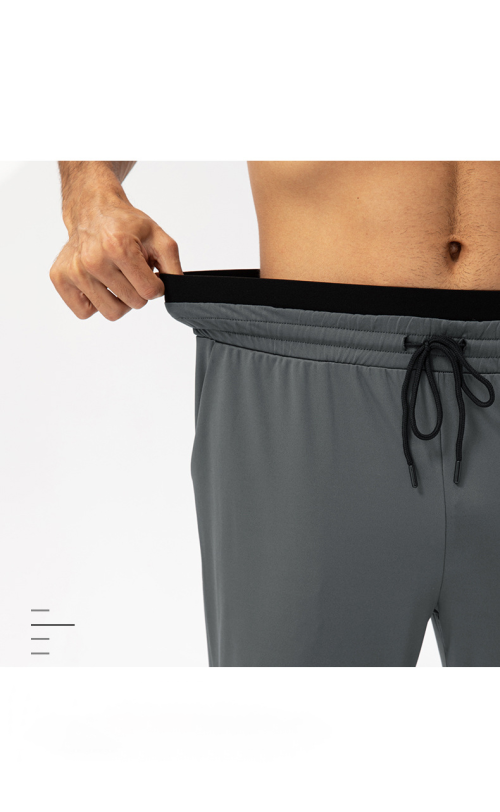 Men's High-Elastic Sports Pants OEM/ODM Sourcing & Wholesale: Quick-Dry Tapered Long Casual Wear for Gym & Workout Distributors.21332