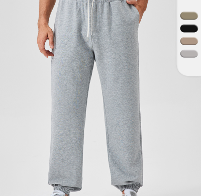 Men's Autumn/Winter Sports Long Pants OEM ODM Manufacturer & Wholesale Supplier for Loose Outdoor Casual Running Training Fitness Sweatpants Bulk Production