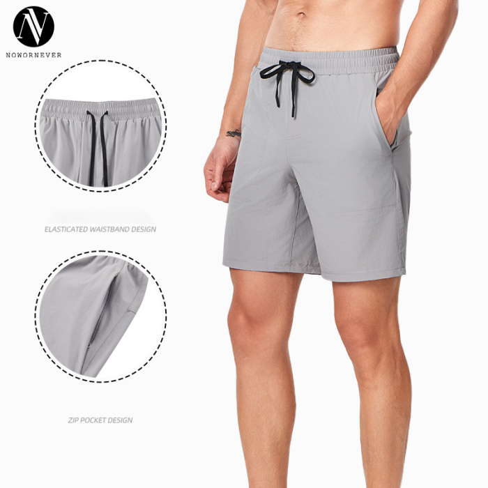 Men's Athletic Shorts Wholesale Supplier & Private Label Manufacturing: Quick-Dry, Breathable for Outdoor & Casual Wear, Factory Direct Bulk Production, OEM/ODM ServicesB23089