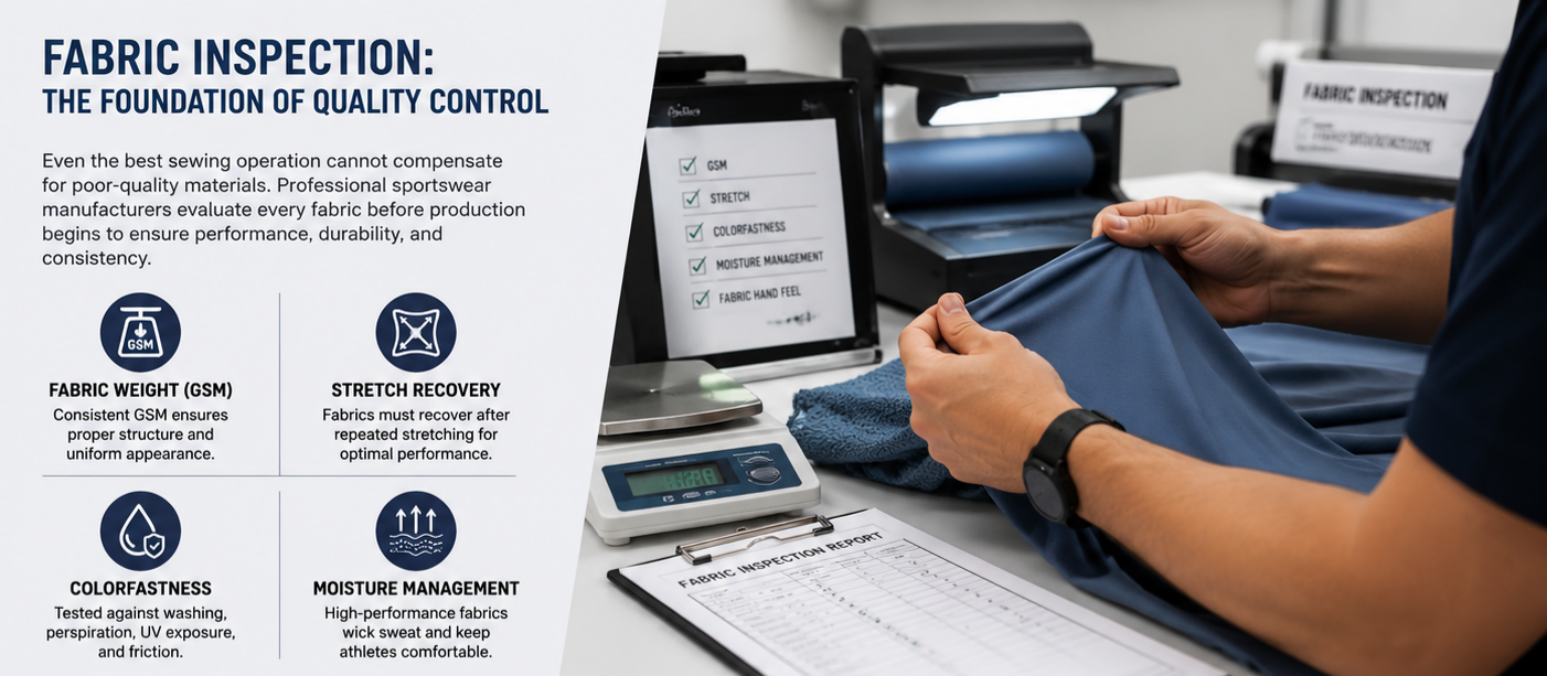 How Top Sportswear Manufacturers Improve Quality Control in 2026 A Guide for Athletic Clothing Wholesale Suppliers