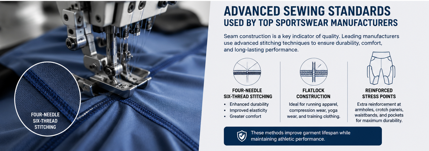 How Top Sportswear Manufacturers Improve Quality Control in 2026 A Guide for Athletic Clothing Wholesale Suppliers