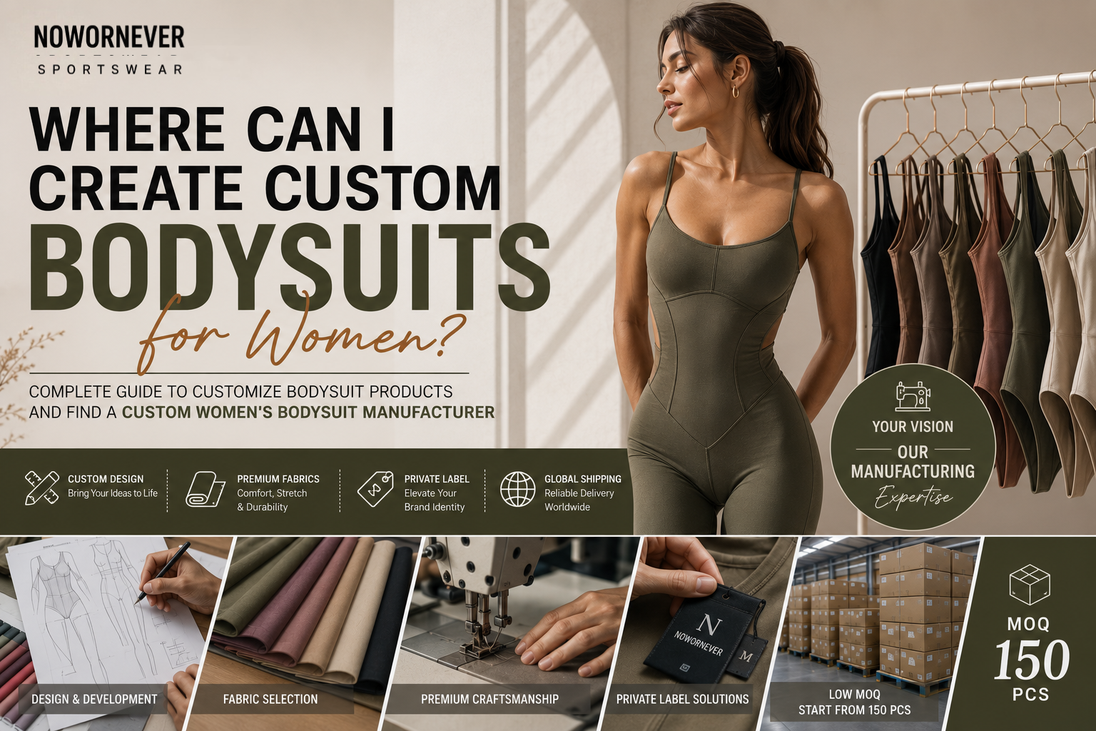 Where Can I Create Custom Bodysuits for Women? Complete Guide to Customize Bodysuit Products and Find a Custom Women's Bodysuit Manufacturer