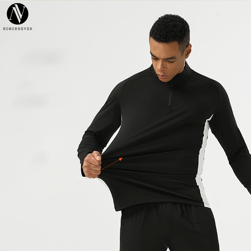 Custom Half-Zip T-Shirt OEM