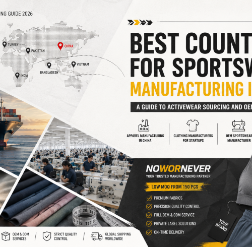Best Countries for Sportswear Manufacturing in 2026: Apparel Manufacturing in China vs Global OEM Sportswear Manufacturer Options