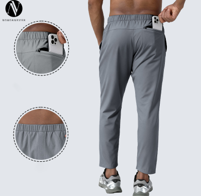 Men's Straight Leg Sports Pants OEM ODM Manufacturer – Lightweight Quick-Dry Athletic & Casual Wear Factory Direct Wholesale SupplyB113