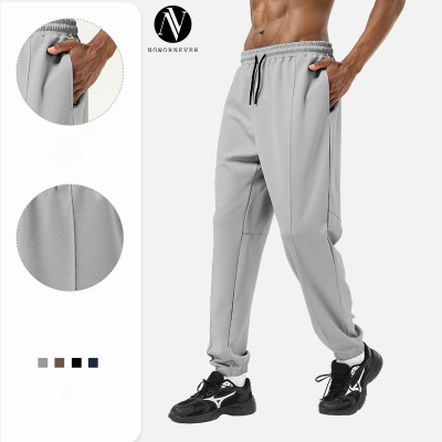 Men's Thick Warm Tapered Pants OEM ODM Wholesale Supplier for Fitness Running Training Activewear with Loose Fit High Waist, Custom Apparel ManufacturerB63