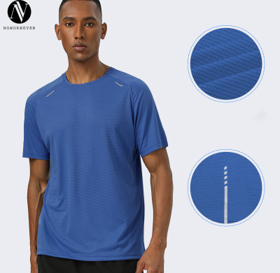Running Training Short Sleeve T-Shirt OEM ODM Manufacturer | Wholesale Lightweight, Breathable, Reflective Quick-Dry Sportswear SupplyAL16889