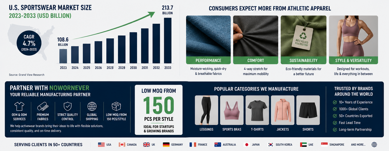 Athletic Apparel Market Growth 2026: Why Activewear Brands Are Investing More in Performance Apparel Than Ever