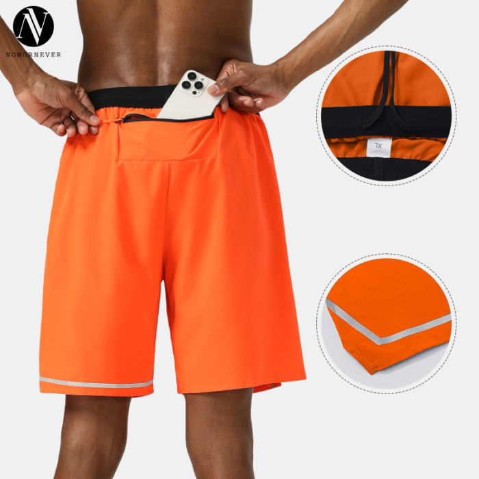 Men's Quick-Dry Breathable Sports Shorts OEM/ODM Manufacturer for Custom Logo Activewear & Marathon Apparel Wholesale SupplyB85
