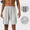 Men's Sports Shorts OEM/ODM Wholesale Supplier - Breathable Quick-Dry Lightweight Rayon for Running & Fitness Apparel Brands, Custom ManufacturingB77
