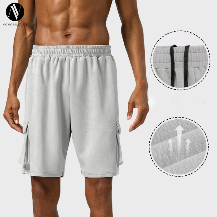 Men's Sports Shorts OEM/ODM Wholesale Supplier - Breathable Quick-Dry Lightweight Rayon for Running & Fitness Apparel Brands, Custom ManufacturingB77