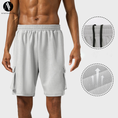 Men's Sports Shorts OEM/ODM Wholesale Supplier - Breathable Quick-Dry Lightweight Rayon for Running & Fitness Apparel Brands, Custom ManufacturingB77