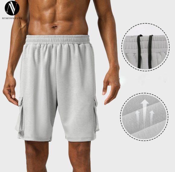 Men's Sports Shorts OEM/ODM Wholesale Supplier - Breathable Quick-Dry Lightweight Rayon for Running & Fitness Apparel Brands, Custom ManufacturingB77