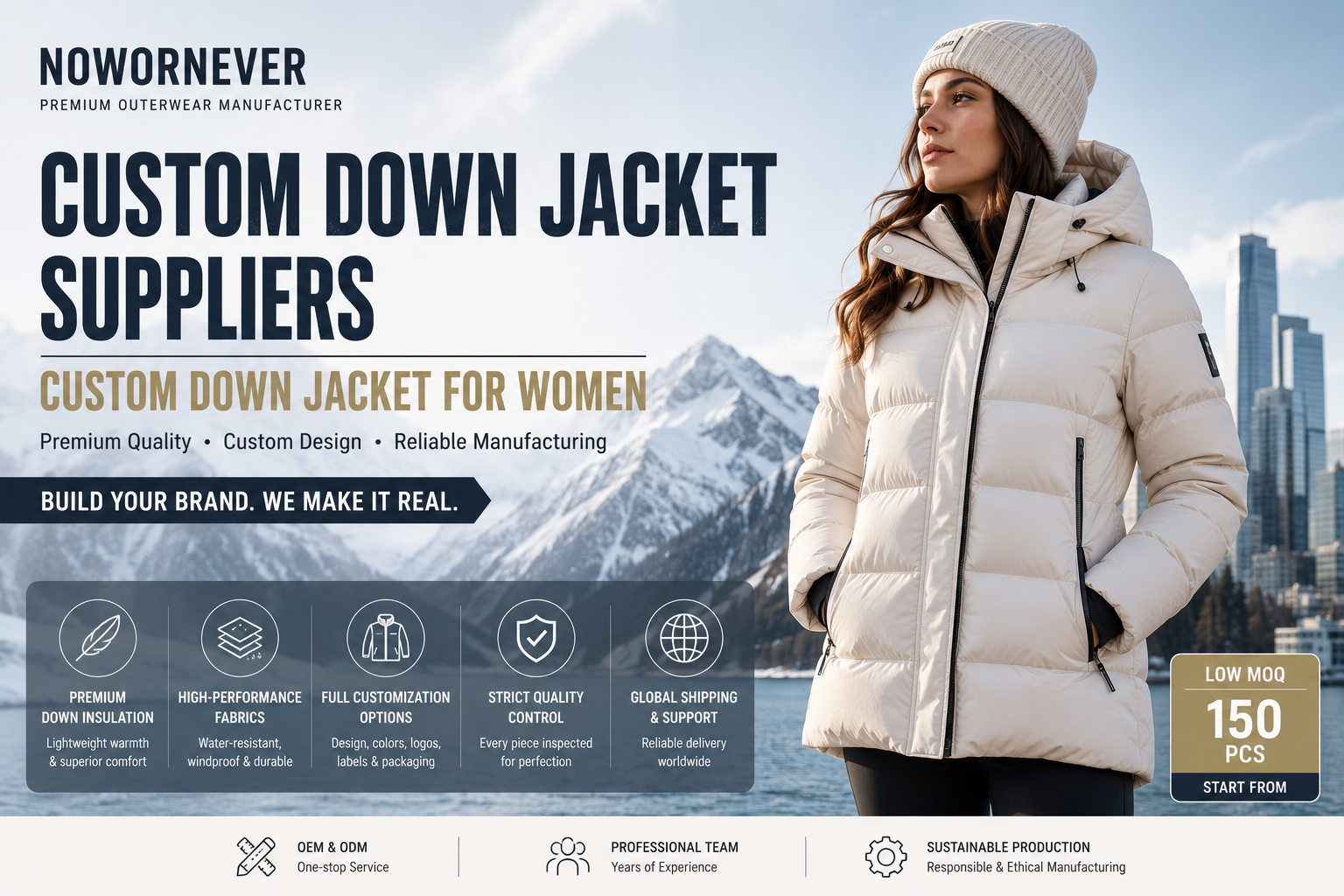 Custom Down Jacket Suppliers Guide: How to Source the Best Custom Down Jacket for Women and Build a Successful Outerwear Brand