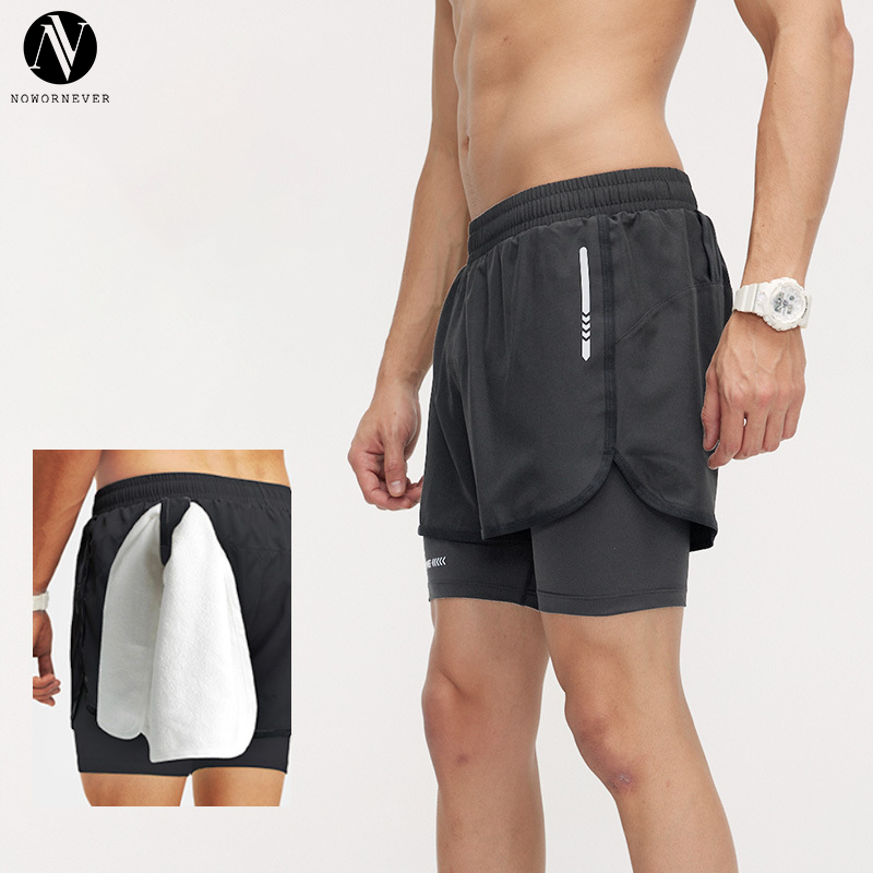 Fake two-piece shorts supplier