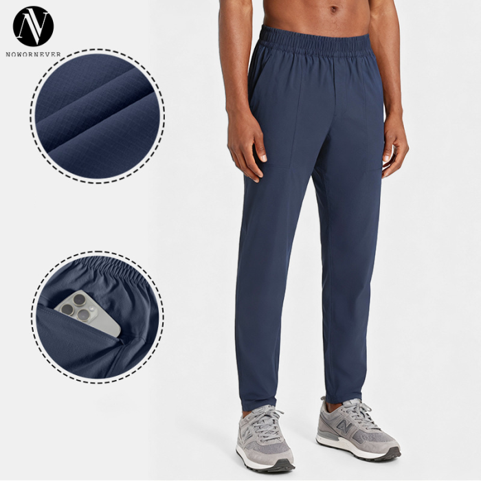 Men's Quick-Dry Sports Pants OEM ODM Wholesale Supplier | Loose Lightweight Ice Silk Outdoor Running Fitness Training Trousers ManufacturerP0005