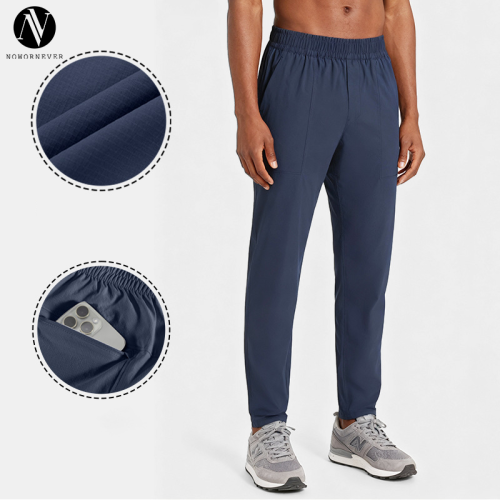 Men's Quick-Dry Sports Pants OEM ODM Wholesale Supplier | Loose Lightweight Ice Silk Outdoor Running Fitness Training Trousers ManufacturerP0005