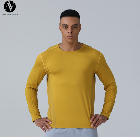 OEM ODM Wholesale Supplier of Quick-Dry Long Sleeve Performance T-Shirts - Breathable, Moisture-Wicking Compression Tops for Sports & Fitness Brands.AL68161