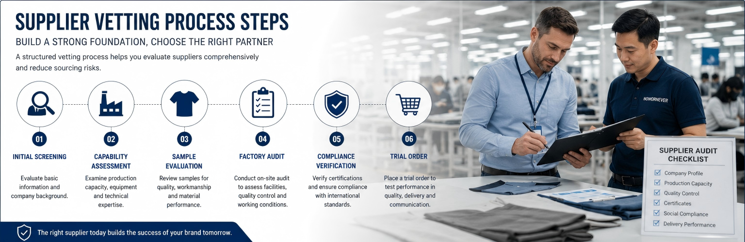 SUPPLIER VETTING PROCESS STEPS