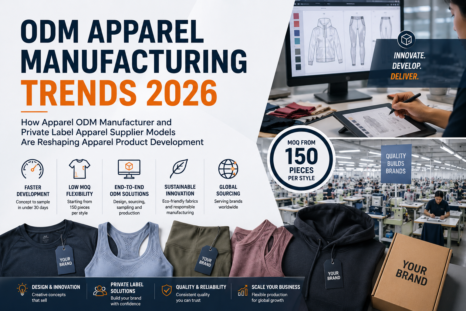 ODM Apparel Manufacturing Trends 2026: How Apparel ODM Manufacturer and Private Label Apparel Supplier Models Are Reshaping Apparel Product Development