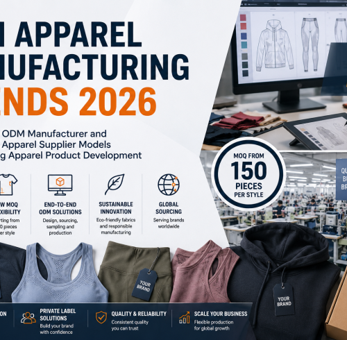 ODM Apparel Manufacturing Trends 2026: How Apparel ODM Manufacturer and Private Label Apparel Supplier Models Are Reshaping Apparel Product Development
