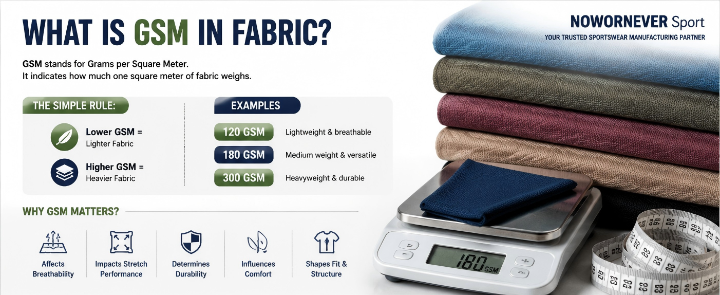 Fabric GSM Explained for Beginners GSM Fabric Guide, What Is GSM in Fabric and Fabric Weight Guide for Apparel Manufacturing
