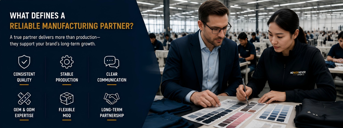 How to Know If You’ve Found a Reliable Manufacturing Partner Building a Long-Term Supplier Relationship with a Reliable Sportswear Manufacturer