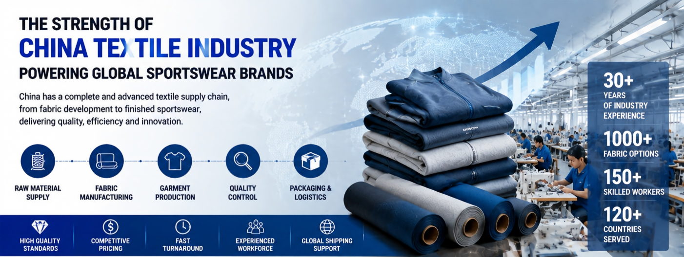Why Global Brands Choose Athletic Apparel Manufacturers China A Complete Guide to China Sportswear Sourcing