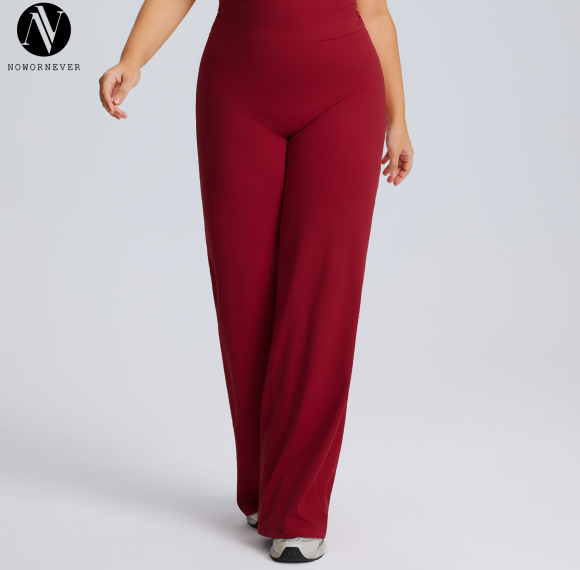 OEM ODM Wholesale Supplier of Plus Size Straight-Leg Yoga Sets - High-Stretch, Breathable, Quick-Dry Women's Activewear for Brands & RetailersF244-245Plus