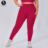 Plus Size Sportswear Sets OEM ODM Manufacturer | Nude-Feel High-Stretch Breathable Yoga & Gym Wear for Wholesale & Private Label Supply.F219-220