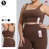 Plus Size Lycra Sports Bra OEM/ODM Manufacturer for High Impact Yoga Vest Activewear Wholesale Supply to North America & EuropeF222