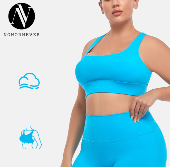 OEM/ODM Plus Size Sports Bra Manufacturer | High Impact Padded Yoga & Fitness Racerback Bra for Wholesale & Private Label SupplyF1002