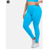 Plus Size High-Waist Tummy Control Yoga Pants OEM ODM Manufacturer for Bulk Activewear Production, Three-Line Butt-Lift Stretchy Slim Fit Gym Leggings Wholesale Supply.F1003
