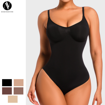 Women's Plus Size Bodysuit Shapewear Manufacturer | OEM/ODM Wholesale Supply of Seamless High Compression Tummy Control Bodysuits for Importers.MT000460