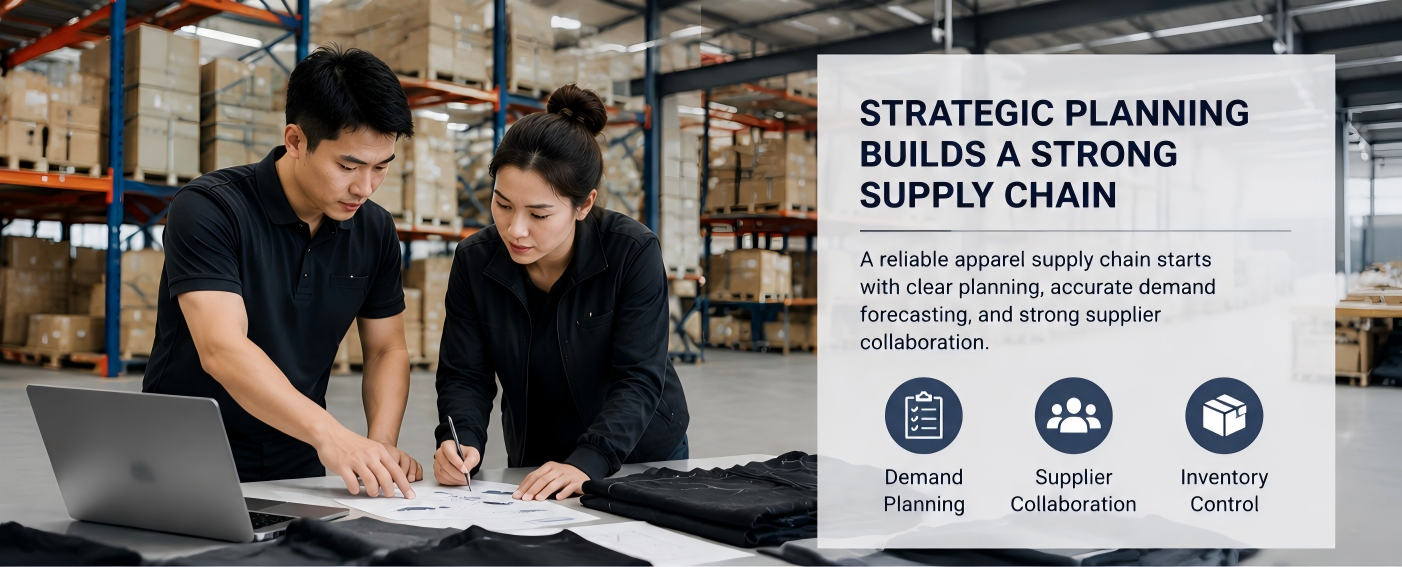 How To Build A Reliable Sportswear Supply Chain Apparel Supply Chain Management Guide For Global Brands