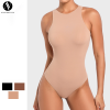 Seamless Sleeveless Bodysuit Private Label OEM ODM Manufacturer & Wholesaler | Shapewear for Activewear, Gym, Fashion | Global Contract Manufacturing & Sourcing ServicesMT000302