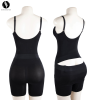 Bodysuit Shapewear OEM ODM Manufacturer - Open Crotch Waist Cinching Tummy Control Butt-Lift Full Body Shaper Wholesale SupplyMT000825B