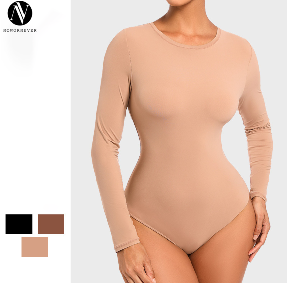 Custom Bodysuit Shapewear Manufacturer - Private Label Double Layer Nylon Long Length Slim Fit Waist Support Body Shaper for Wholesalers & Retailers; OEM/ODM Bulk Supply.MT000328