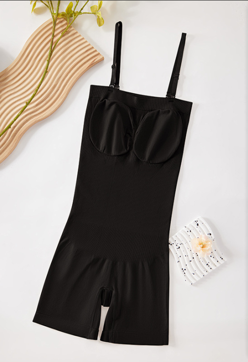 Bodysuit Shapewear Manufacturer for Wholesale Supply | Factory Direct Tummy Control Waist Trainers with Detachable Straps | Private Label Body Sculpting Shapers3059#