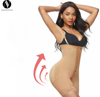 Plus Size Sculpting Bodysuit Manufacturer & OEM Supplier | Detachable Tummy Control Waist Trainer & Body Shaper for Bulk OrdersM1073