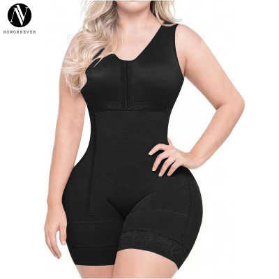 Plus Size Bodysuit Shapewear for Women, OEM ODM Manufacturer for Side Zipper Tummy Control Open Crotch Body Sculpting, Wholesale Private Label Apparel Supply7244