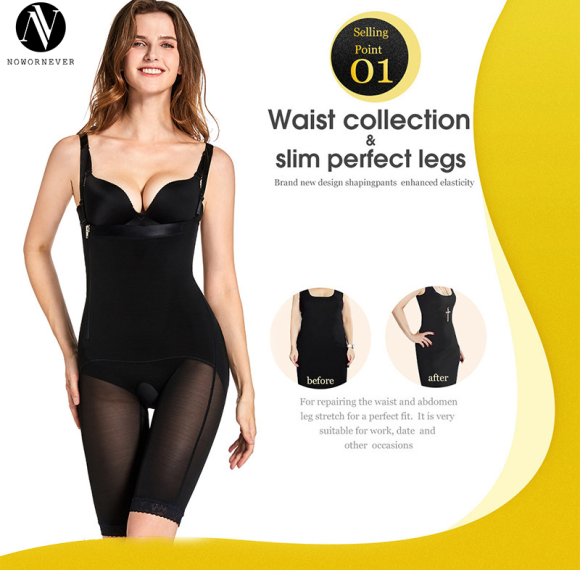 Slim Fit Body Shaper Full Bodysuit ODM Contract Manufacturing – Butt-Lift Tummy Control Shapewear with Hook-and-Eye for Lingerie & Activewear ImportersM7188