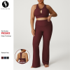 Plus Size Yoga Set OEM ODM Wholesale Manufacturer | High-Waist Tummy Control Activewear up to 300 lbs for Brands | Custom Private Label Bulk SupplyP02503