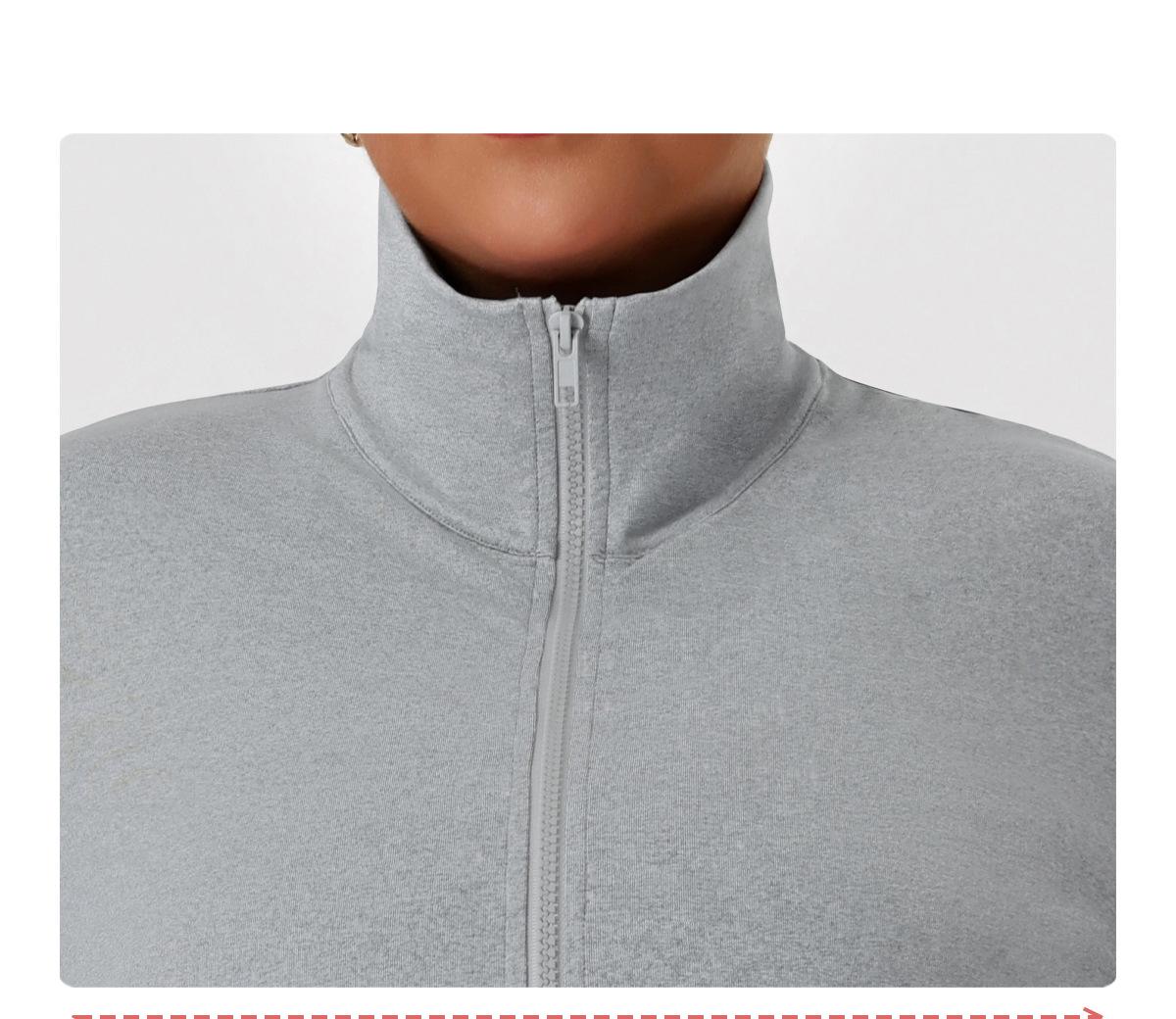 Plus Size Yoga Jacket OEM