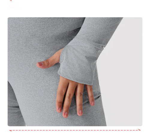 Plus Size Yoga Jacket OEM/ODM Manufacturer, Fall/Winter Warm Long Sleeve Sports Top for Brands & Wholesalers, Custom Activewear ProductionP02517-W