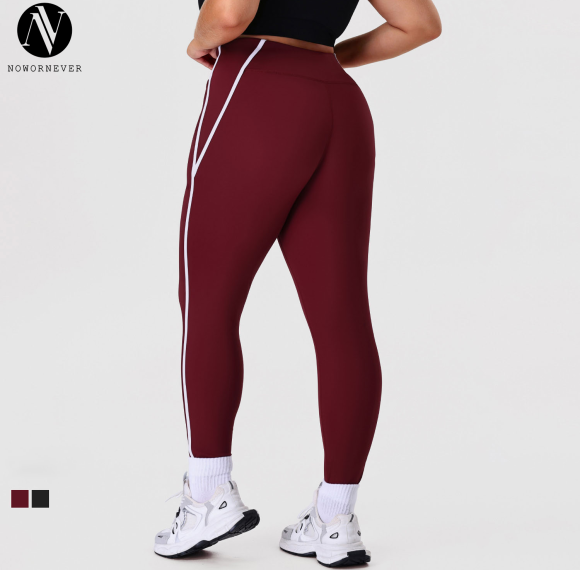 Plus Size Yoga Leggings OEM/ODM Manufacturer for Butt-Lift & Slimming High-Stretch Sports Fitness Wear | Custom 7/8 Length Activewear SupplyP02527-K